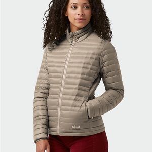 Stio Women’s Pinion Down Sweater. Great condition. Size medium